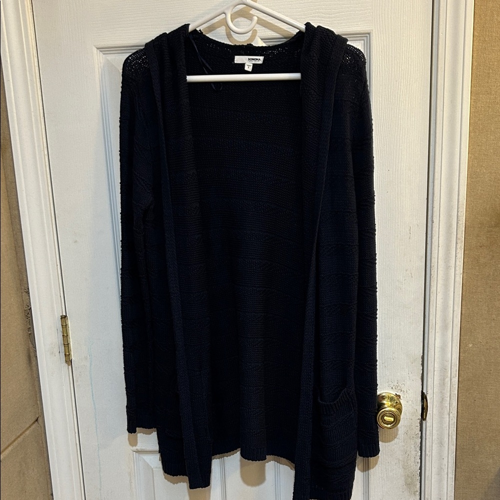 Sonoma Women's Black Cardigan